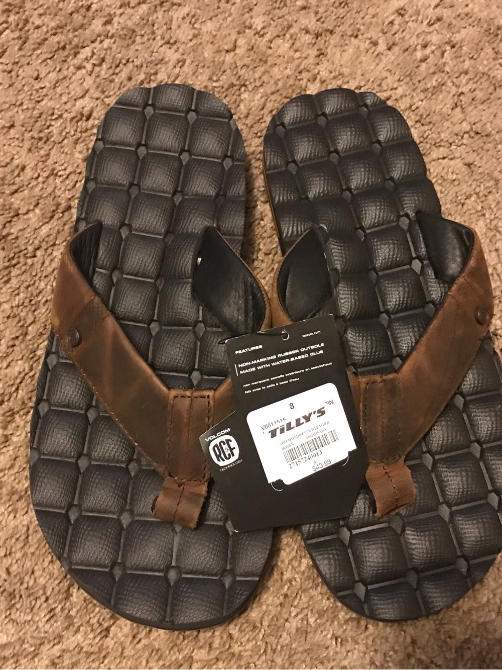 NWT MEN'S RECLINER SANDALS